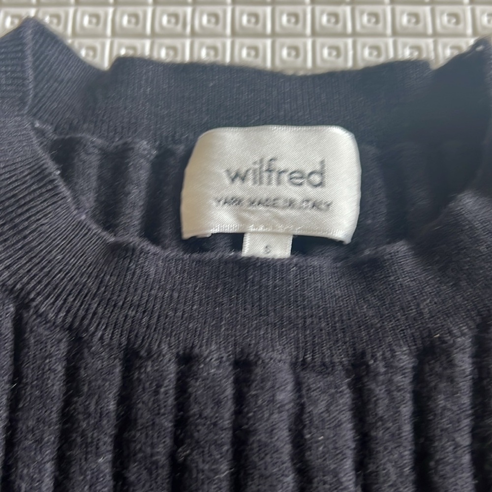 Wilfred knit top in black - Picture 5 of 7